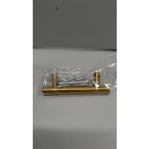 30 Pack Gold Cabinet Handles 3 Inch76mm Hole Center Brushed Brass Cabinet Pulls Stainless Steel Gold Drawer Pulls, Gold Handles for Cabinets Drawers and Kitchen