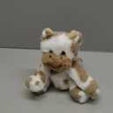 Hopearl Adorable Plush Cow Toy Floppy Dairy Cattle Soft Stuffed Animal Cute Birthday Gifts for Boys Girls Kids Toddlers, Light Brown, 9''