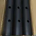 6 Pcs 10 Inch Universal Rubber Bumper Guard Protector Strips Car Bumper Guard with Installation Accessories Loading Dock Rear Fender Pad Bump Stop Front/Rear Anti Collision & Scratch Protector Strip