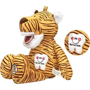 Tooth Fairy Plush Doll, Dental Stuffed Oral Health Presentation Puppet Doll Tooth Fairy Dental Educational Plush Small Size Doll with Teeth for Kids Chidren Boys Girls