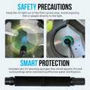 30W UV-C Light with 17ft Cable for 200-2000 Gallon Aquariums, Ponds & Pools - Professional UV Water Clarifier for Koi Ponds, Fish Tanks, Spas & Cold Plunge