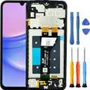 for Samsung Galaxy A14 5G Screen Replacement for Samsung A14 5G Screen Replacement with Frame SM-A146U SM-A146A SM-A146W SM-A146P LCD Display Touch Digitizer Assembly with Tools Black
