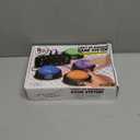 Teacher's Choice Light Up Game Buzzer System, Displays The Winning Player Loud, Unique Sounds for Each Buzzer, Great for Trivia Games, Family Feud, Jeopardy (8 Pack)