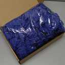 Yunlly 100 Pcs Artificial Flowers Fake Silk Roses Long Stem Rose Bouquet Wedding Party Home Decor for DIY Baby Shower Centerpieces Tables Home Decorations(Blue)