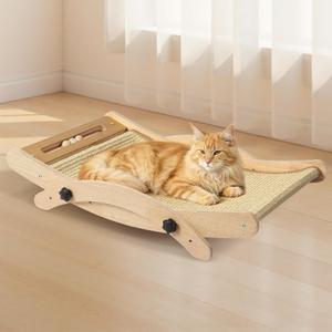 Cat Scratcher Bed, 19" Large Sisal Cat Scratching Board