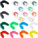 Frienda Sport Mouth Guards Mouthguard 10 Pcs Gum Mouth Guard Teeth Armor Game Guard for Boxing Basketball Football Hockey Karate Basketball Rugby Match