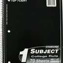 Top Flight Theme Book - College Ruled - 3 Pack