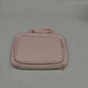 BAGSMART Large Toiletry Bag Travel Bag with Hanging Hook, Water-resistant Makeup Cosmetic Bag Travel Organizer for Accessories, Shampoo, Full Sized Container, Toiletries (Baby Pink)