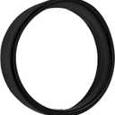5.75 Inch Visor Headlight Trim Ring 5 3/4" Head Lamp Decorative Ring Fit for Harley Sportster 883 1200 Forty Eight Dyna Softail Black