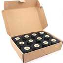 12pcs Black 36x32mm Hot Stamp Coder Solid ink Roll for 380 Coding Sealing Machine