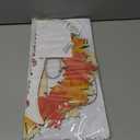 2 x Fall Wreaths for Front Door Decor Foldable Welcome Sign Autumn Thanksgiving Harvest Hanging Decorations for Home Porch Wall