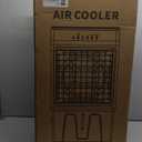 Swamp Cooler Air Conditioner with Dry Burn Protection, 4-in-1 Evaporative Air Cooler with 7-Gal Water Tank, 4 Modes, 3 Speeds, Remote, 12H Timer, Portable Windowless AC for Bedroom Home Office