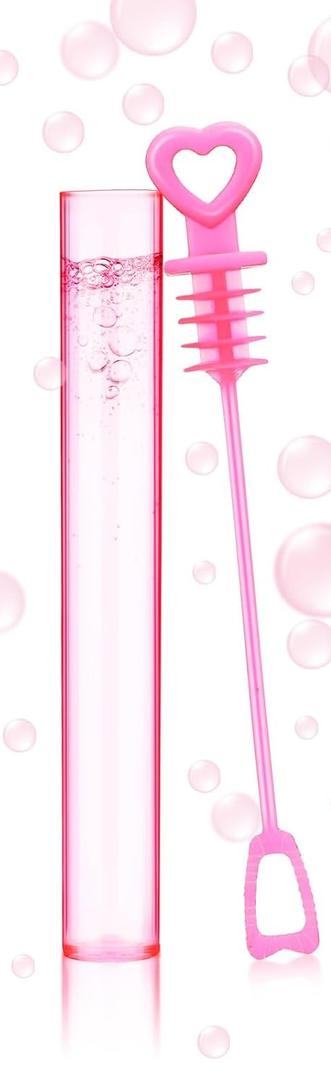 108 PCS Bear Bubble Wands Bulk Mini Bubble Wands for Baby Shower Girls Baptism Bear Theme Party Supplies Summer Birthday Gift Toys Classroom Prizes with It's a Girl Stickers We Can Bearly Wait Cards