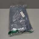 Smiry Luxury Chenille Bathroom Rugs 24x16, Extra Soft and Absorbent Shaggy Bath Mat, Machine Washable, Non-Slip Plush Carpet Runner for Tub, Shower, and Floor, Home Decor Accessories, Grayish Blue