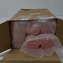 Sumind Set of 12 Poured Pillar Candles 3"x 4", 6", 8" Dripless Unscented Long Clean Burning Rustic Country Style for Wedding, Christmas, Home Decor, Relaxation, All Occasions(Pink)