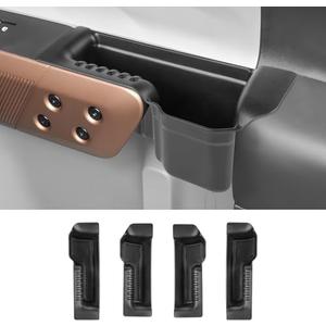 Canvcle Door Handle Storage Box for 2022-2025 2026 Ford Maverick Accessories, Front Rear Door Side Storage Insert Tray Organizer Grab Handle Pocket Container 4PCS