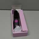 Brush Pro Cordless Hair Straightener Brush, Portable Mini Hair Straightening Brush with 3 Temperature Settings & LED Display, USB Rechargeable Fast Heating Hairs Brush for Travel