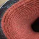 OLANLY Front Door Mat Indoor Outdoor Entrance, Waterproof Heavy Duty Doormat, Fade Resistant, Low Profile, Easy Clean Patio Porch Welcome Floor Mats for Entry, 47x32, Wine Red