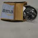 BESKAR Small Clip on Fan, 3 Speeds USB Fans with Strong Airflow, Clip & Desk Fans USB Plug in with Sturdy Clamp - Ultra Quiet operation for Office Dorm Bedroom Stroller (Dark Black)