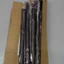 Bronze Shower Curtain Rod 30-68" with Holder, Anti-Rust, Tension Mounted, Stainless Steel, Brushed Finish