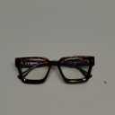 livho Oversized Eyewear Frame for Woman and Men - Rectangle Fashion Glasses for Computer, Chic Preppy Frame (*Coco Tortoise)