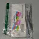 20 Pack Reusable Stainless Steel Metal Straws,10.5" & 8.5" Reusable Drinking Straws with 20 Silicone Tips 5 Straw Brushes 1 Travel Case,Eco Friendly Extra Long Metal Straw Fit for 20 24 30 oz Tumbler