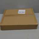 Cut-Out Design 16" Short Dog Gate for Small Dogs, Foldable Retractable Puppy Gate Indoor - Freestanding Lightweight Pet Barrier for Doorways, Stairs, Hallways (Extends to 35", White)