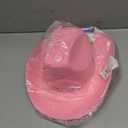 Funny Party Hats - Studded Cowboy Hat - Cowboy Costume Accessory (Pink)