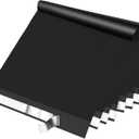 Fuxury Poly Mailers 14.5x19 Inch 50 Pcs, Waterproof Shipping Bags for Clothing, Strong Adhensive Shipping Envelopes for Small Business Suppliers, Self Seal Mailers Poly Bags Mailing Envelopes Black