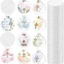 100 Pcs Christian Gifts Compact Mirror Bulk Bible Verse Folding Compact Mirrors Inspirational Small Pocket Purse Makeup Mirror God Says You are Gifts for Women Mother's Day Church Party Favors