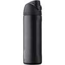 Owala FreeSip Insulated Stainless Steel Water Bottle with Straw, BPAFree Sports Water Bottle, Great for Travel, 24 Oz, Very, Very Dark