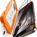 NeverBreak 9H+ Hardness for iPhone 16 Pro Screen Protector 12FT Military Grade Protection (Scratch, Shatter, Drop Resistance) 16Pro Tempered Glass Full Edge Coverage Case Friendly 6.3" 2 Pack