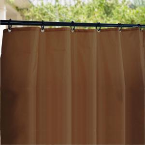 Outdoor Patio Curtains, Waterproof Curtain for Gazebo Deck Front Porch, Pergola, Living Room, Sun Blocking Privacy Curtain, 52x84in,1 Panel, Brown
