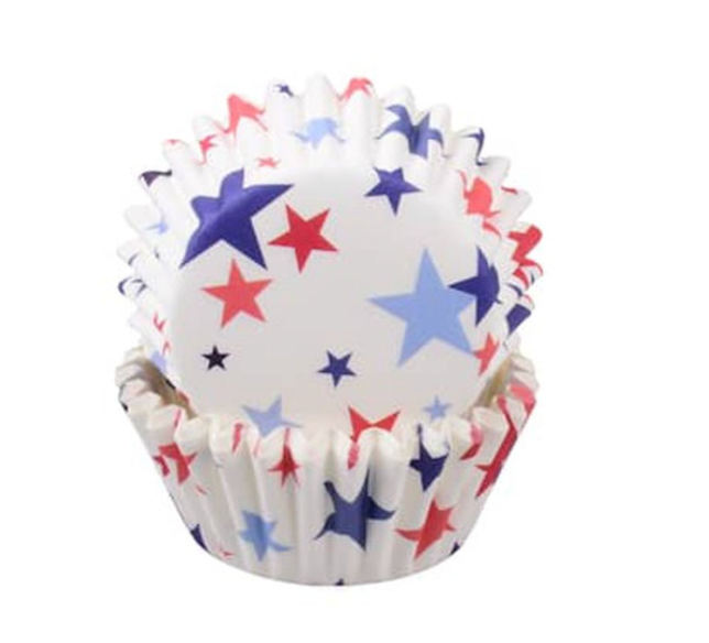 Celebrate It July 4th Stars Cupcake Baking Cup Set 36 CT 2 Packs