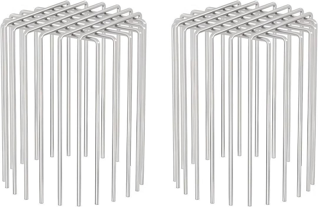2 Pcs Stainless Steel Downspout Gutter Guard (Fits 4"-4.3" Pipes), Expandable Wire Strainer Leaf Filter & Roof Drain Cover - Heavy Duty Metal Screen Solution for Debris & Rodents