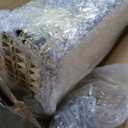 Monivi Black Wall Panels for Interior Decor 96x6.6in 8Pack WPC Wall Panel Waterproof Matte Finish Black 3D Accent Wall for Living Room Bedroom Hall Office, 33.6 sq.ft Coverage Slat Wall Paneling