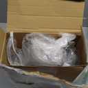 50 Sets Clear Plastic Cups with Lids and Straws, Disposable Iced Coffee Cups Drinking PET for Cold Drinks, Juice, Smoothie, Coffee Shops, Party, Christmas(Clear,20 oz)