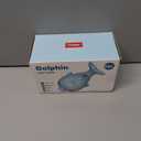 Bath Toys, Rechargeable Baby Bath Toys, Dolphin Sprinkler Bath Toy with Light Up Music,Bathtub Water Toy, Birthday Gifts for 1-6 Years Old Boys Girls - Blue