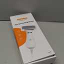 2-in-1 Dog Dryer with Slicker Brush for Small Dogs and Cats, Pet Hair Dryer, Dog Blow Dryer for Grooming with 300 Watts, 75-85 dB, Adjustable Temperature, Overheat Protection