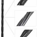 50PCS Landscape Anchoring Spikes, 8 Inch Spiral Plastic Landscape Spikes for Garden Lawn Yard, Paver, Weed Barrier, Artificial Turf