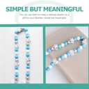 EXCEART 50Pcs Christmas Snowflake Buttons for DIY Crafts White Wooden Snowflake Buttons Embellishments Christmas Tree Ornaments for Winter Party Craft Sewing Home Decor