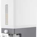 Lifewit Rice Dispenser 25 Lbs(11.3kg), Rice Storage Container Sealed Moisture Proof with Measuring Cup for Kitchen Pantry Household, BPA-Free (Light Grey)