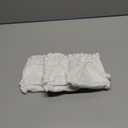 Esembly Cloth Diaper Inner - Organic Cotton Fitted Diaper- Soft, Ultra-Absorbant, Trim-Fitting Layer to Pair with Waterproof Outer for Blowout-Proof Diapering - 3-Pack, Size 1 (7-17lbs)