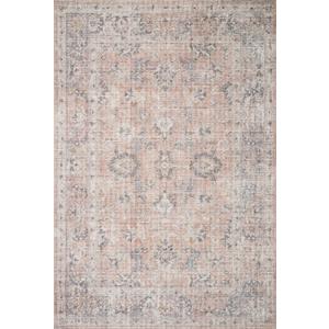 Skye Blush/Grey Area Rug "2'6x10"