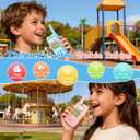 Curio Cub Video Walkie Talkies for Kids 3-12 Rechargeable Long Range 2-Way Radios with Camera & Voice Changer, Photo Sharing, Outdoor Toys for Boys Girls Gifts