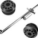 55366066AB Transfer Case Shifter Control Linkage + 68078974AA Grommet Bushing kit for 2005 2006 2007 2008 2009 2010 2011 2012 Dodge Ram 1500 2500 3500 4500 55004x4