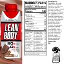 LABRADA NUTRITION - Lean Body RTD Whey Protein Shake, Convenient On-The-Go Meal Replacement Shake for Men & Women, 20 grams of Protein  Zero Sugar, Lactose & Gluten Free, Chocolate (Pack of 16) (8.45 Fl Oz (Pack of 16))
