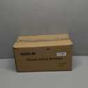 Ruckae 16oz Juice Bottles,Ribbed Glass Juicing Bottles with Lids,Smoothie Cup Lids and Straws,Water Bottle Mason Jar Drinking Glasses for Juicing,Smoothies,Kombucha (Clear-10 pack)