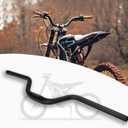 JFG RACING Surron Handlebar,7075 Aluminum 31.8MM and 7/8" 22MM andHandle Bar Heightened for Sur Ron/Surron/Light Bee/X160/X260 Most of Bicycle Motorcycle Dirt Bike Motocross - Black