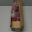 5.7FT Spring Garland with Pastel Eggs, PVC Plastic Material, Green Eucalyptus Leaves and Berries, Decorative for Home, Fireplace, Doorway and Table (Valentine-Garland, 5.7ft)